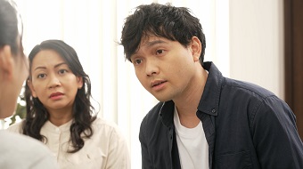 職場であいさつをしようイメージ
